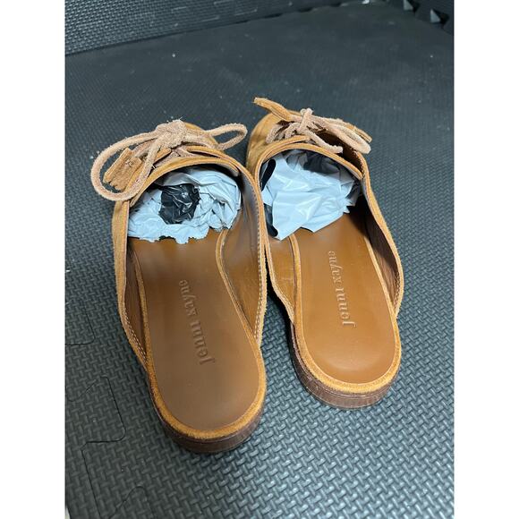 Jenni‎ Kayne Womens Suede Tassle Mule Slip On Shoes Suede Leather Size 36 US 6 - Picture 8 of 8